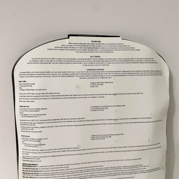 Wilton Monster Finger 8 Cavity Cookie Pan Witch Finger Cookie Pan Halloween - Picture 8 of 15